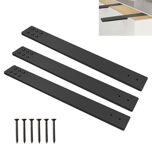 ICokin 3 Pack 3/8" Thick 16" Lx 2.5" W Countertop Support Bracket