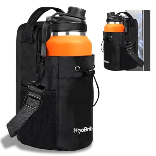 Magnetic Gym Bag for Men and Women: Small Crossbody Bag with Water Bottle Holder, Phone Pocket & Shoulder Strap, Waterproof Sling for Workout, Sports & Travel