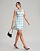 G Gradual Tennis Dress for women Golf Outfits with Shorts and Pockets Sleeveless Active Exercise Athletic Dresses for Women(Blue Plaid,M)
