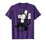 Black Cat Ice Cream T-Shirt for Men Women Girls Kids
