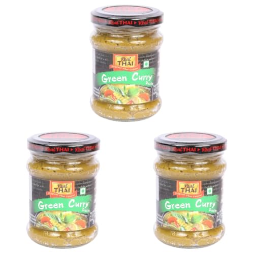 Image of Real Thai Green Curry Paste, 227Gram (Pack Of 3