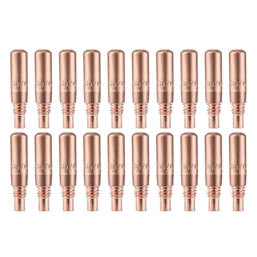 Image of MIG Welding Contact Tips .030 inch(0.8mm) for Miller MDX Series MIG Gun Use with Miller MDX Diffuser D-M100 D-M250 T-M030 (20-PK)