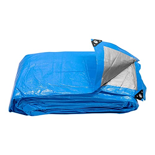 Mejores precios y opiniones de Costo de lonas más recomendados. 24 Pretul LP-914, Lona 9 x 14 m, azul, protección ultravioleta, Paquete con 1 pieza
