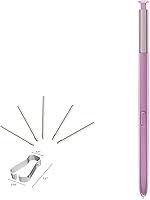Vista 7 de Galaxy Note 9 - Lápiz capacitivo de repuesto compatible con Samsung Galaxy Note 9 N960 (sin Bluetooth) con puntas/puntas + pin de expulsión (negro)