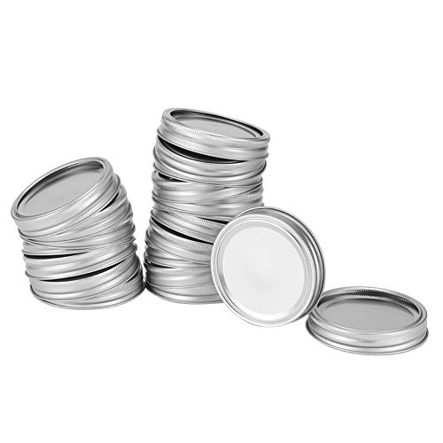 Tapas de acero inoxidable de boca estándar para tarros de vidrio 3