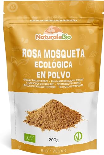 Rosa Mosqueta Ecológica en Polvo 200g NaturaleBio