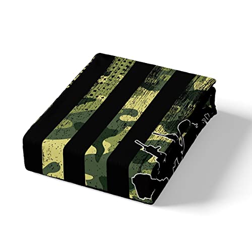 Erosebridal American Flag Camouflage Duvet Set #TOP21