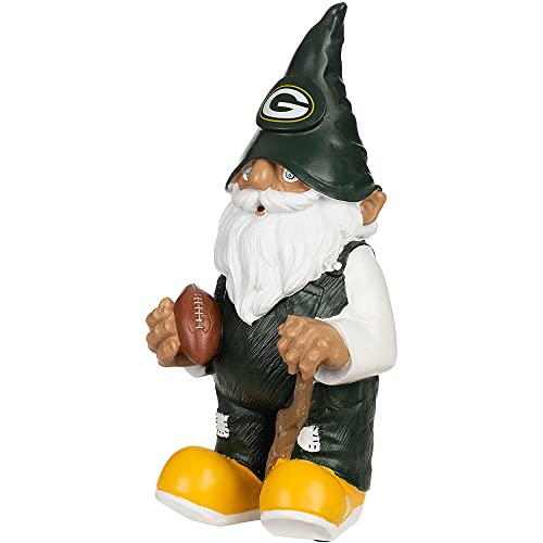 Image of NFL Resin 11.5 inch Team Logo Outdoor Garden Statue Gnome