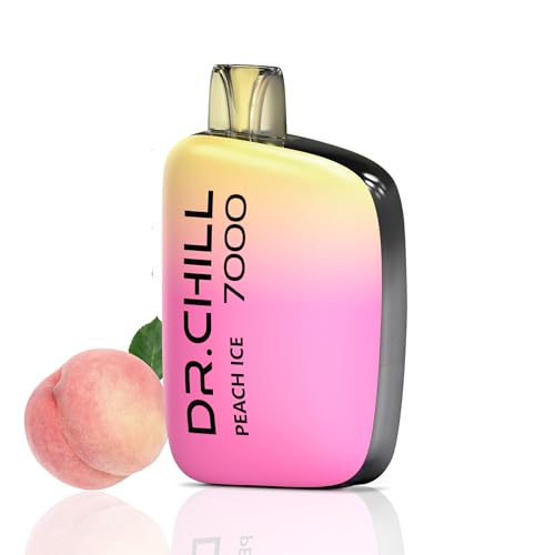 DR.CHILL7000 �i�h�N�^�[�`��7000�j �g���̂� �d�q�^�o�R�y7000��z���\�z �t���[�o�[ �x�C�v VAPE �V�[�V�� ��e�� �։��T�|�[�g �j�R�`������ �^�[������ ���� LED�f�B�X�v���C���� �����^�� �����C�^�o�R (�s�[�`�A�C�X)