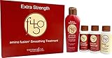 Thermafuse f450 Amino Fusion Extra Strength Smoothing Treatment Kit. Strongest Formaldehyde Free Treatment. Repairs & Straightens Up To 12 Weeks on Natural, Coarse, Thick, African or Curly Hair Types