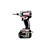 マキタ(Makita) 充電式インパクトドライバ 18V ピンク バッテリー2個付き TD147DRFXP