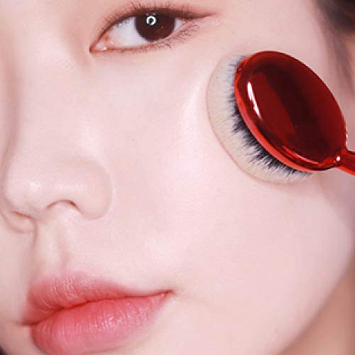 Espoir Pro Tailor Foundation Be Velvet Spf22 Pa++ #3 Ivory (1.01 Fl Oz) + Espoir Super Soft Face Brush Set | Powerful Lastingness, Providing 48-Hour Cover | Easy Blending, Thin Coverage Improving S #TOP7