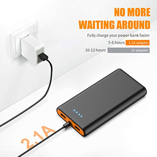 Portable Charger Power Bank 25800mAh Huge Capacity External Battery Pack,Dual Output High Speed Charging Power bank with 4 LED Indicator Compatible With iPhone 15/14/13/12/8,Samsung Android Phone etc