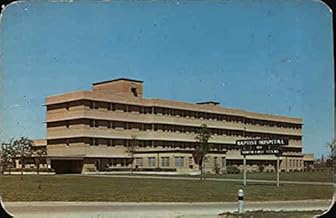 Baptist Hospital of Southeast Texas Beaumont TX Original Vintage Postcard 1952