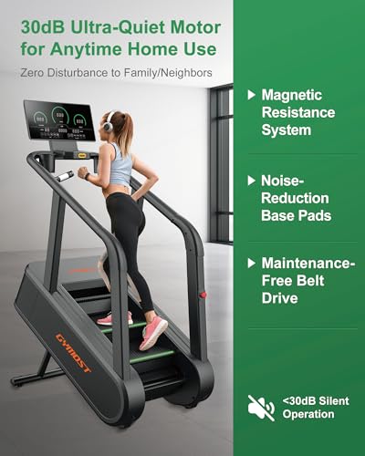 Image of GYMOST Stair Stepper Machine with LED Display, Commercial Grade Stair Climber Exercise Machine for Home & Gym with 15 Resistance Levels, Perfect for Cardio, Lower Body Workouts