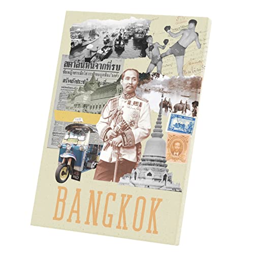 Toile imprimée de Bangkok : voyagez en Thaïlande depuis votre bureau