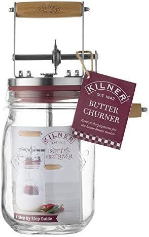 Kilner 25.348 Ubijaczka do masła, Przezroczysty, 1 Litra