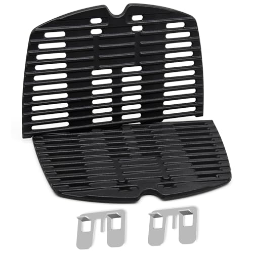Criditpid 7644 7582 Cooking Grates for Weber Q100, Q1000, Q120,