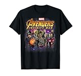 17MARL00102A Marvel Avengers Infinity War Galaxy Heroes Graphic T-Shirt T-Shirt