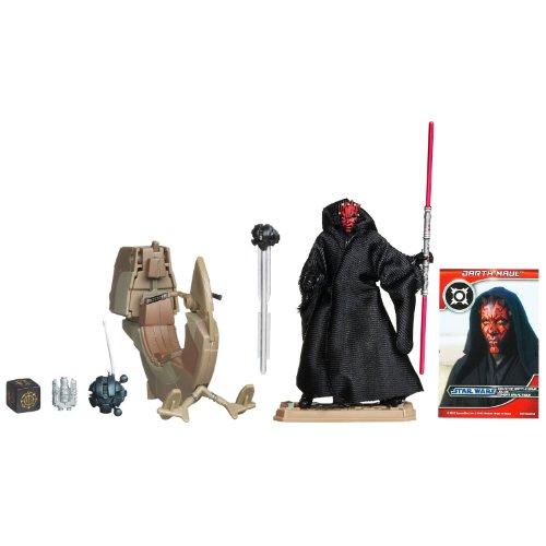 Image of Star Wars Darth Maul and Sith Speeder