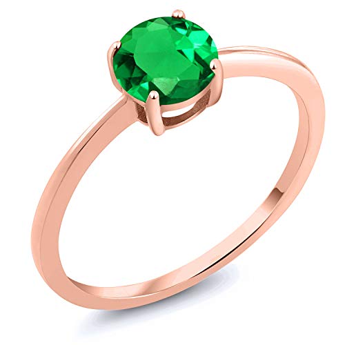 The Most Stunning Rose Gold Emerald Engagement Rings For Your Big Day