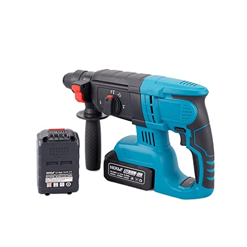 TEMSOOM 20 V Brushless Electric Hammer Schlagbohrmaschine 10000 BPM Akku Bohrhammer Wiederaufladbare Stanzmaschine… – Bild 7