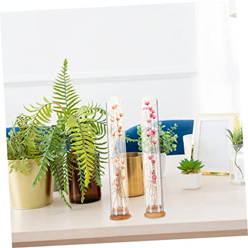 Ramo Decorativo de Flores Secas en Tarro de Vidrio 2 piezas miniatura 4