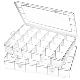 Gbivbe Large 24 Grids Plastic...