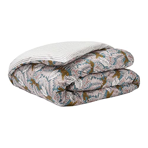 Essix Luxury Cotton Percale Duvet Cover, 260 x 240 cm, Multicolored - Image 2