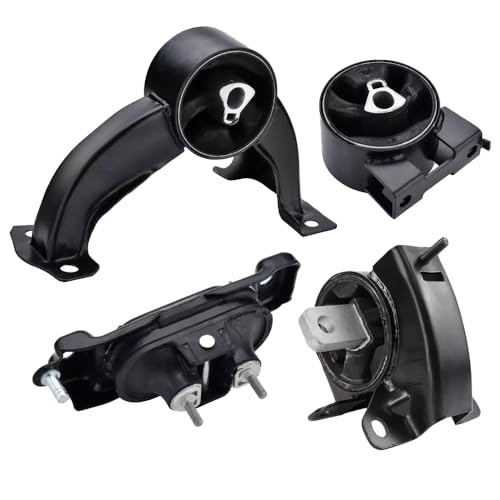 Engine Motor Mount Set & Transmission Left Mount Compatible with 2008-2010 Chrysler Town & Country/2008-2010 Dodge Grand Caravan 3.3L 3.8L 4.0L 4PCS Replace# A5654 A5480 A5465 A5493