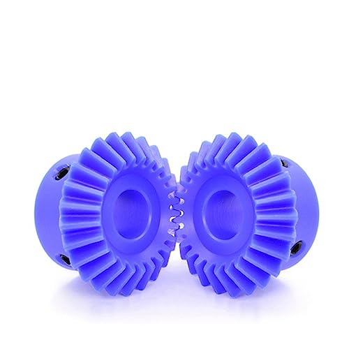 1pc 1:1 Nylon Bevel Gear 1.5M 16 20 25 30 Teeth Inner Hole 12mm .5 Modulus 90 Degrees Meshing Angle Plastic Gears Industrial Bearings Gears(30 Teeth)