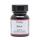 Angelus Acrylic Leather Paint 1oz Black