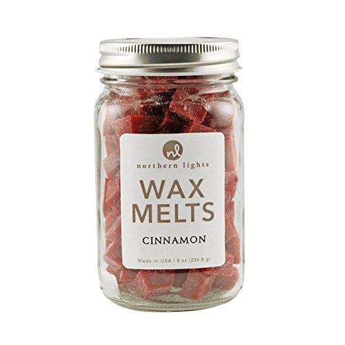 Cinnamon Mason Jar Wax Melts, 8 ounces by Northern Lights
