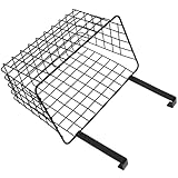 Paniers suspendus en fil de fer pour le rangement : grâce à sa capacité, ce panier en fil de fer vous permet de ranger de nombreux articles, tels que des produits de toilette, des ustensiles de cuisine, etc