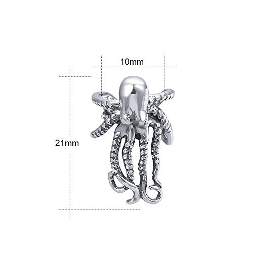 Octopus Ear Cuff For Non Pierced Ears Surgical Steel Cuff Earrings For Women Cool Mens Fake Earrings Ear Crawler Earrings #TOP1