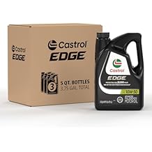Castrol EDGE 10W-30 Advanced Full Synthetic Motor Oil, 5 Quarts, Pack of 3