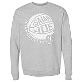 500 LEVEL Isaiah Joe Oklahoma City Basketball Oklahoma City Thunder Crewneck Sweatshirt (Heather Gray, Large)