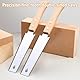 KAIYAYA Japansäge Handsäge Holz 11/17 TPI Zweischneidig Zugsäge 150mm Sägeblatt Japanische Säge Japan Säge Feinsäge Holz Dübelsäge Handsägen Bündigschnittsäge für Handwerk Hobby DIY Garten Trim Saw
