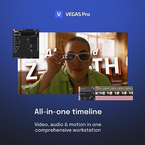 VEGAS Pro Suite 21 - Integrated video and audio editing tools for content creators | video editing software | video cutting software | video editor | Windows 10/11 PC | 1 license - Thumbnail 4