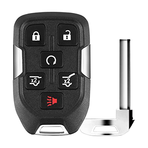 Replace FCCID: HYQ1AA (315Mhz) Smart Remote Control Key Fob fits for 2015-2020 Chevy Suburban/Tahoe LTZ and GMC Yukon SLT/XL, Chip Included, for with Push to Start Model 1 PCS by VERYOH - Used condition - US$20.07