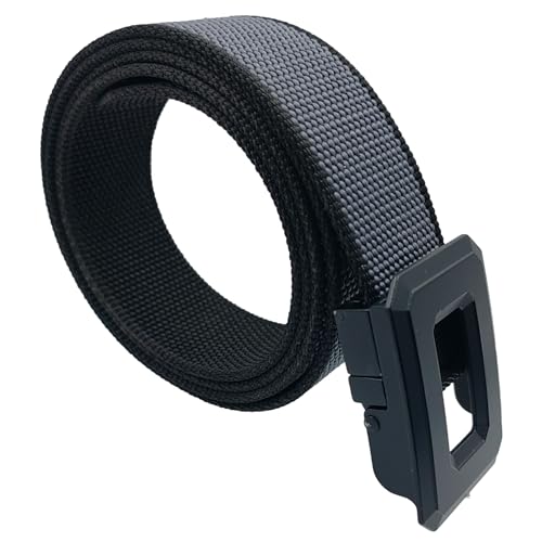 Reversible Belt for Men,Adjustable Double Sided Canvas Belt Men,Dual Purpose,Golf,Outdoor,120cm/47.24inch