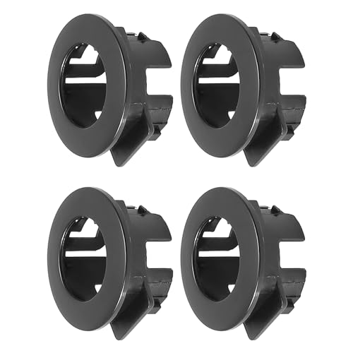 MACHSWON 4 Stück 89348-28100 Auto-Stoßstange PDC Parkassistent Sensor Retainer Halter Reverse Backup Parksensor Halterung Ersatz für To-yo-ta Schwarz