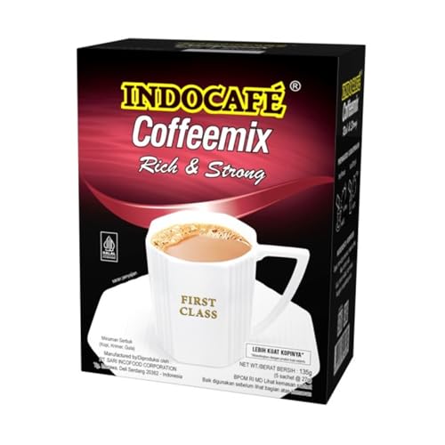 Indocafe �C���h�J�t�F �C���h�l�V�A �C���X�^���g�R�[�q�[ Coffeemix �R�[�q�[�~�b�N�X ���b�`���X�g�����O 27g × �T�ܓ��� �C�O�����i