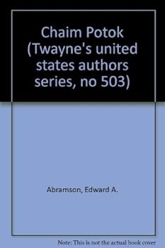 Hardcover Chaim Potok (Twayne's United States Authors Series) Book