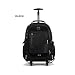 Produktbild Ruten Rucksack Koffer Ultraleicht Vielseitig Oxford Tuch Rucksäcke Für Reisen Geschäft Tagesrucksack mit 2 Leises Rad , 17 inches