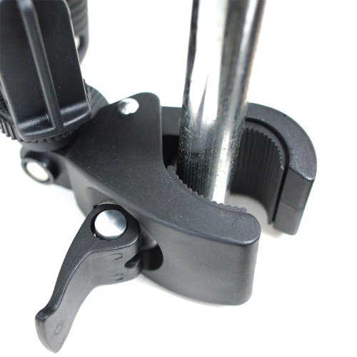 image for ChargerCity Music Mic Microphone Stand Smartphone Clamp Mount with 360