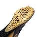 ORRZER Men's Track and Field Spikes Shoes for Women Lightweight Running and Jumping Sneakers Black/Gold