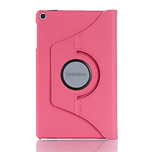 Muzz For Samsung Galaxy Tab A7 LITE 8.7 T220 T225 Case 360 Rotation Smart PU Back for Samsung Tab A7 8.7" tablet Pink