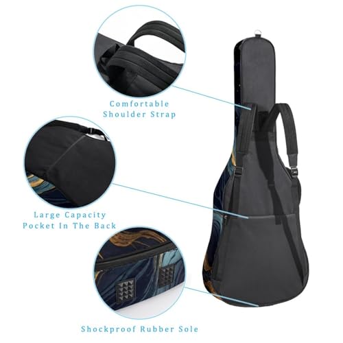 Housse pour guitare basse imperméable et élégante pour vos trajets au studio - 3