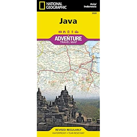 Java Map [Indonesia] (National Geographic Adventure Map, 3020) Cover